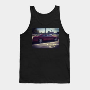 Red Car in Staten Island, New York City Tank Top